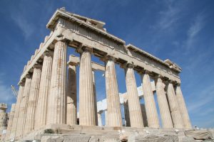 Athen Greece historic tempels and monuments